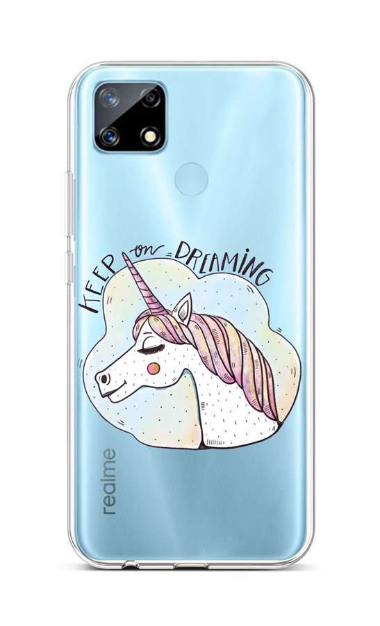 Kryt TopQ Realme 7i silikon Dreaming 62520
