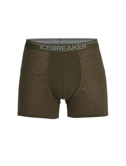 pánské boxerky ICEBREAKER Mens Anatomica Boxers, Loden velikost: XL