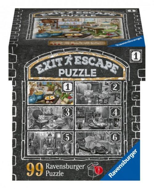 Ravensburger Exit Puzzle: Kuchyň 99 dílků