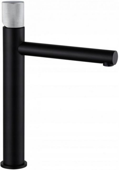 MEXEN/S Elba One umyvadlová baterie černá/chrom 74111-77