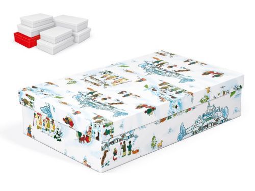 MFP 5370760 Krabice dárková vánoční A-V005-FL 34x22x8cm