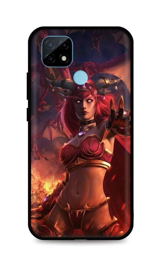 Kryt TopQ Realme C21 silikon Heroes Of The Storm 61704