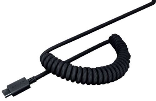 Razer PBT Keycap + Coiled Cable Upgrade Set, Classic Black, US (RC21-01490800-R3M1)