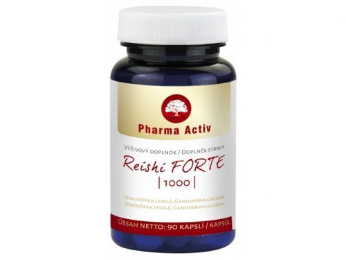 Reishi Forte 1000 - 90 kapslí Pharma Activ