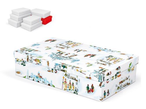 MFP 5370761 Krabice dárková vánoční A-V005-GL 36x22x9cm