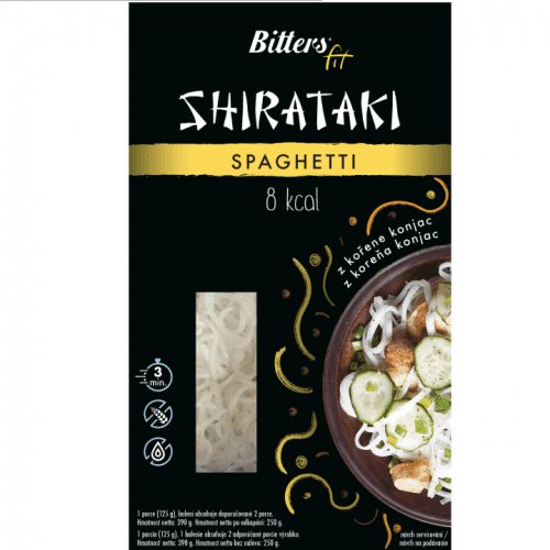 Bitters Shirataki špagety slim 250g