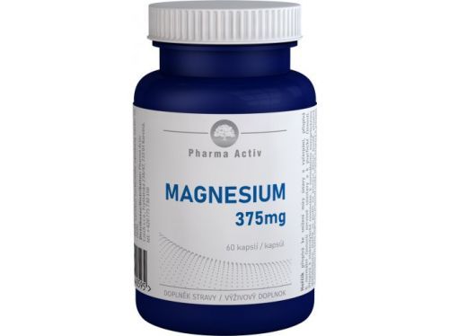 Hořčík Magnesium375 mg - 60 kapslí Pharma Activ