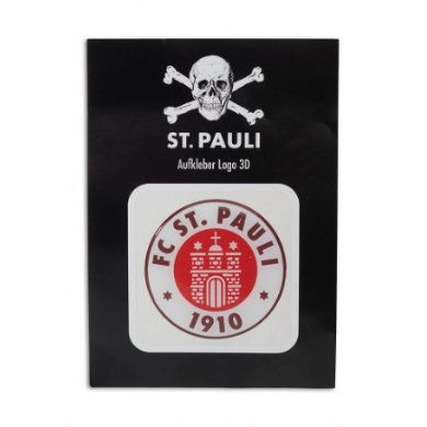 St. Pauli Nálepka 3D Logo klubu