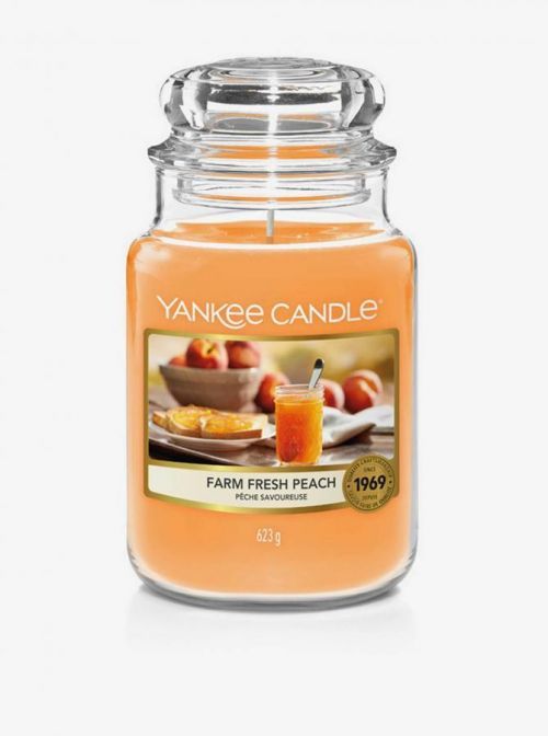 Vonná svíčka Yankee Candle Farm Fresh Peach(classic velký)