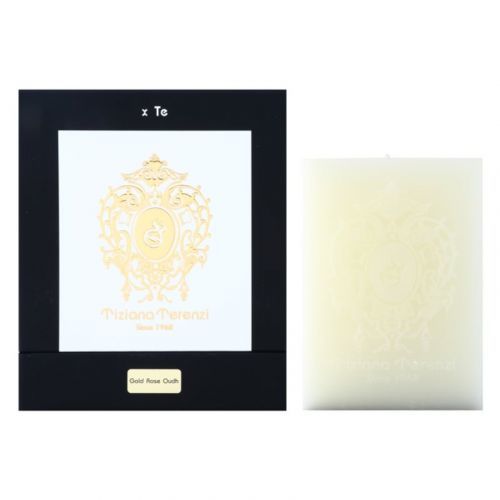 Tiziana Terenzi Gold Gold Rose Oudh vonná svíčka 10 cm