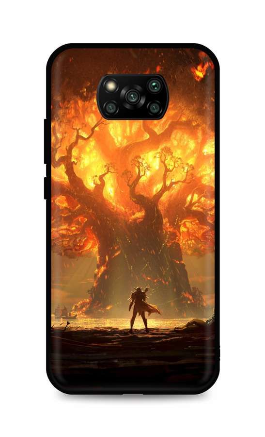 Kryt TopQ Xiaomi Poco X3 Pro silikon Warcraft 62475