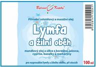 Lymfa a žilní oběh (otoky) - masážní olej celotělový 100ml
