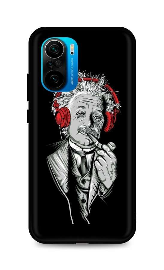 Kryt TopQ Xiaomi Poco F3 silikon Albert Einstein 62747