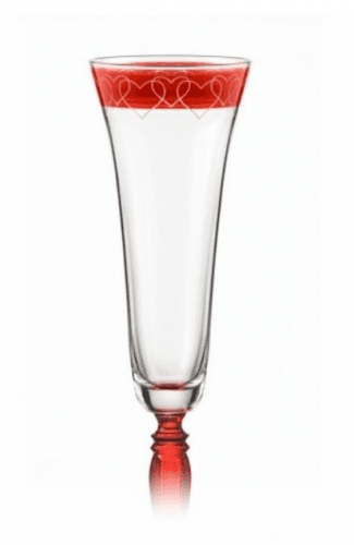 Crystalex sklenice na šampaňské Victoria Love 180 ml 2 KS