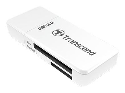 Transcend RDF5 - Čtečka karet (microSD, SDHC, microSDHC, SXC, microSDXC, SDHC UHS-I, SDXC UHS-I, microSDHC UHS-I, microSDXC UHS-I) - USB 3.0