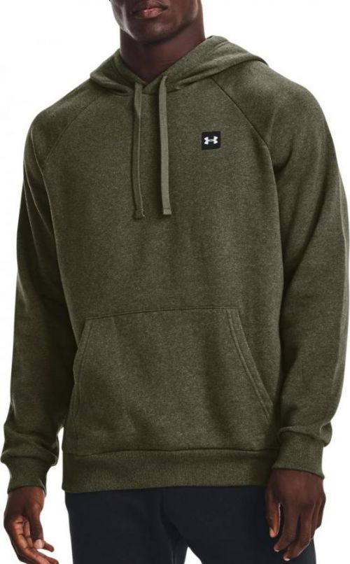 Mikina s kapucí Under Armour UA Rival Fleece Hoodie-GRN