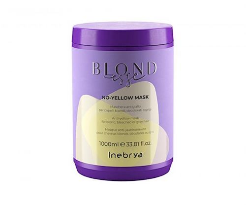Maska proti žlutým odleskům Inebrya Blondesse No-Yellow Mask - 1000 ml (771026237) + DÁREK ZDARMA