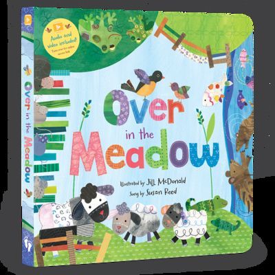 Over in the Meadow (Books Barefoot)(Board book)