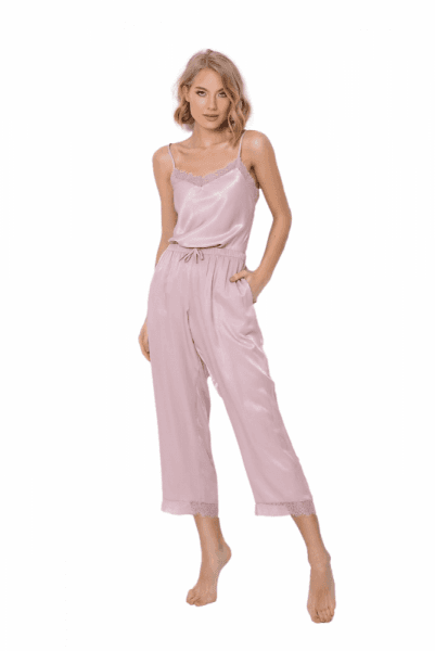 Aruelle Lucy Long Dámské pyžamo XS powdery pink
