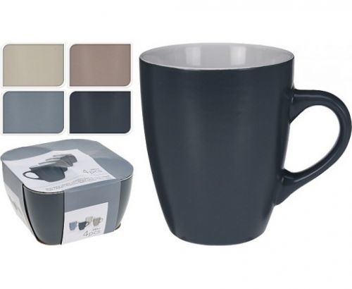 Hrnek keramika sada 4 ks 340 ml EXCELLENT KO-DN1800150