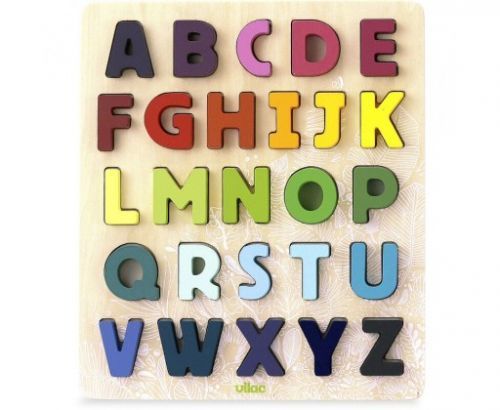 Vilac Vkládací puzzle abeceda