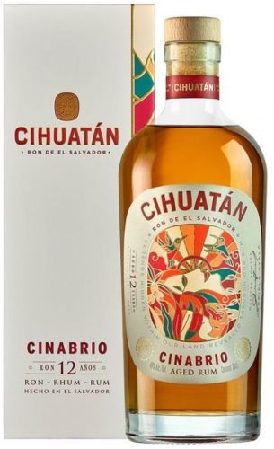 Cihuatán Cinabrio 12y 0,7l 40% 0,7l