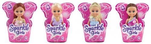 Alltoys Princezna malá v kornoutku Sparkle Girlz