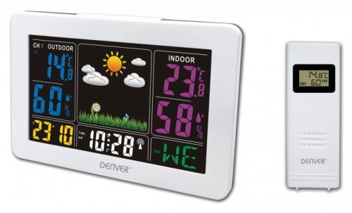 Meteostanice meteostanice denver ws-540 white