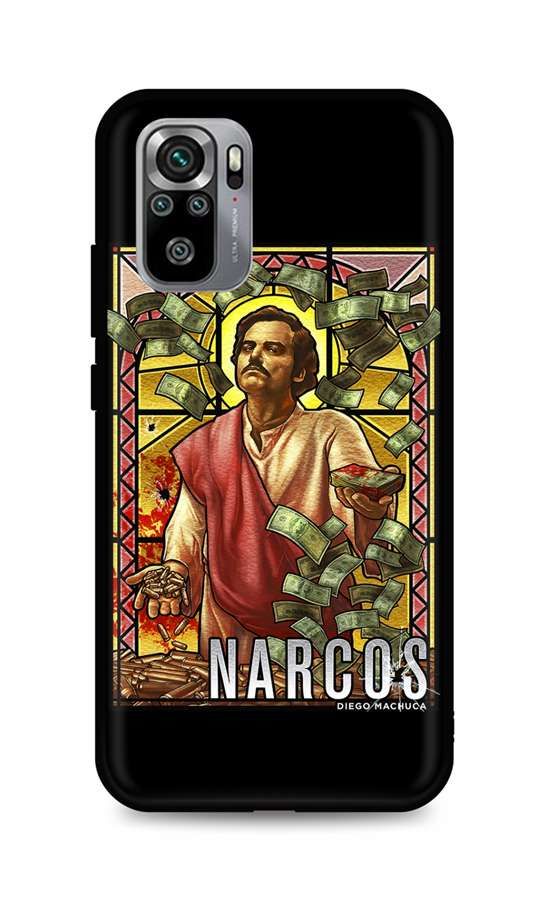 Kryt TopQ Xiaomi Redmi Note 10S silikon Narcos 62366