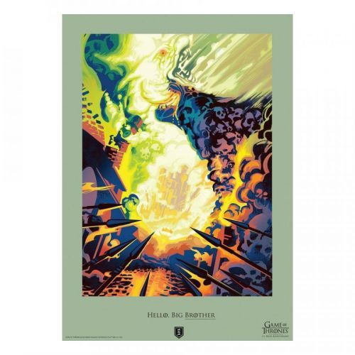 FaNaTtik | Game of Thrones - Art Print Big Brother (Limited Edition) 42 x 30 cm