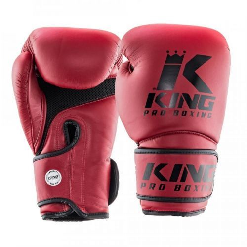 King Pro Boxing boxerské rukavice - vínová vínová 12