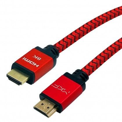 Video kabely + konektory hdmi kabel mk floria, 2.1, 8k, 3m, opletený