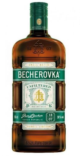 Becherovka Unfiltered 38% 0,5l Jan Becher