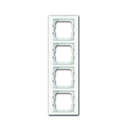 ABB Busch-axcent čtyřrámeček bílé sklo 2CKA001754A4440 (1724-280)