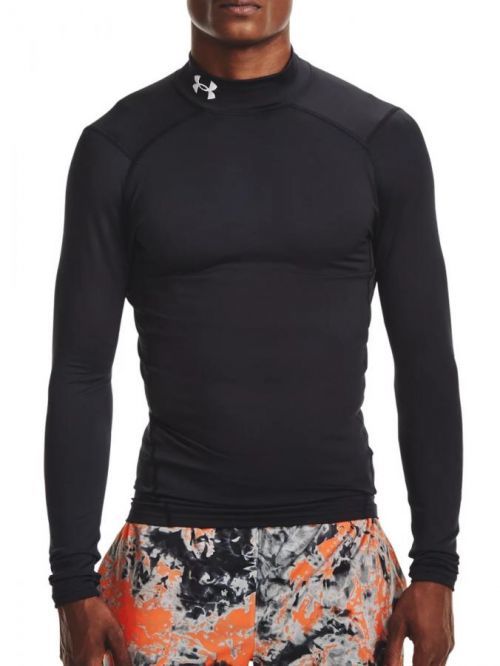Kompresní triko Under Armour UA CG Armour Comp Mock-BLK 1366072-001 Velikost L