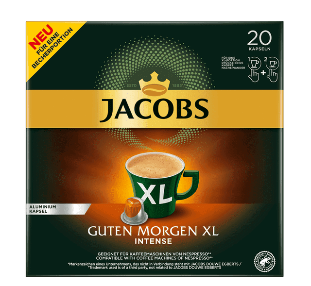 Jacobs Guten Morgen 20 ks kapslí pro Nespresso