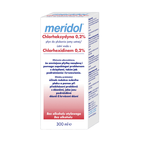 Meridol® Chlorhexidine 0,2 % ústní voda 300ml