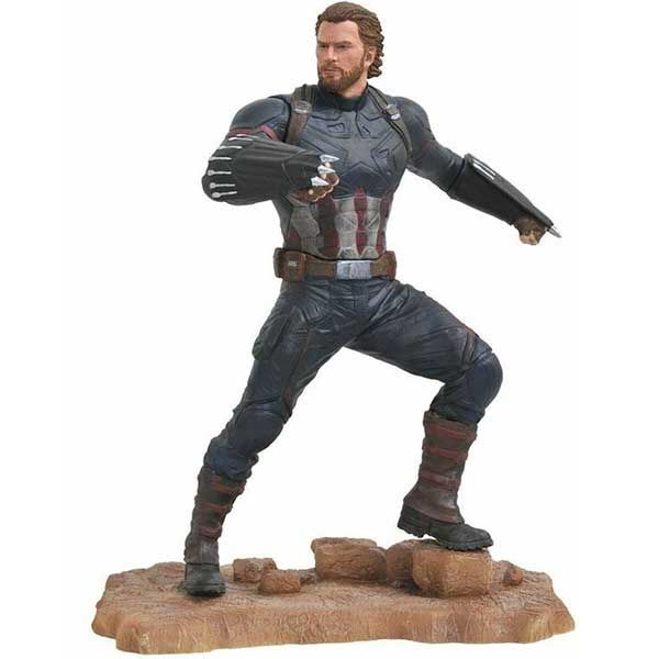 Marvel Gallery Avengers 3 Captain America PVC Figure