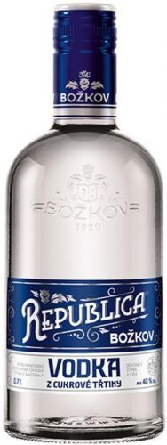 Vodka Republica Třtinová Božkov 0,7l 40%