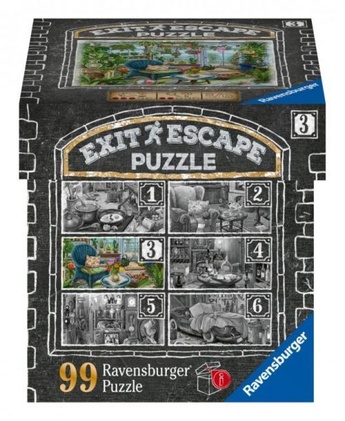 Ravensburger Exit Puzzle: Zimní zahrada 99 dílků