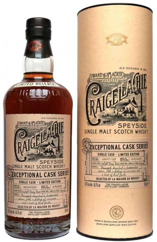 Craigellachie Exceptional Cask 24y 1992 0,7l 46% L.E. Tuba