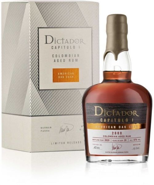 Dictador Capitulo Uno American Oak Cask 2000 0,7l 41%