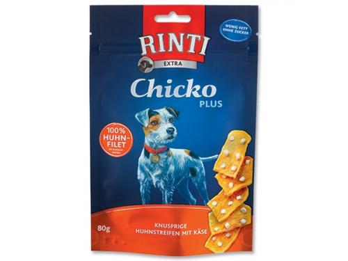 Pochoutka RINTI Extra Chicko Plus kuře, sýr 80g