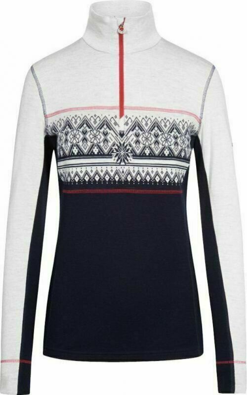 Dale of Norway Moritz Womens Basic Sweater Navy/White/Raspberry M