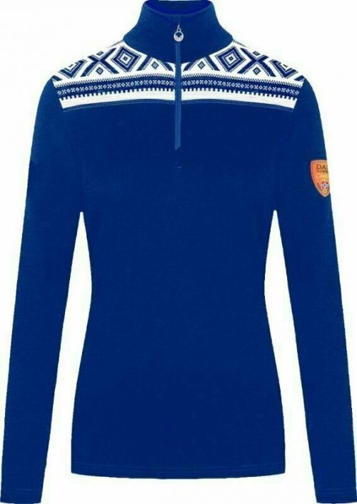 Dale of Norway Cortina Basic Womens Sweater Ultramarine/Off White L
