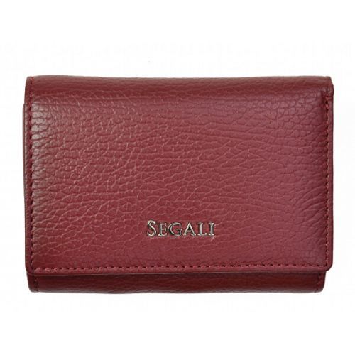SEGALI Dámská kožená peněženka 7106 B bordo