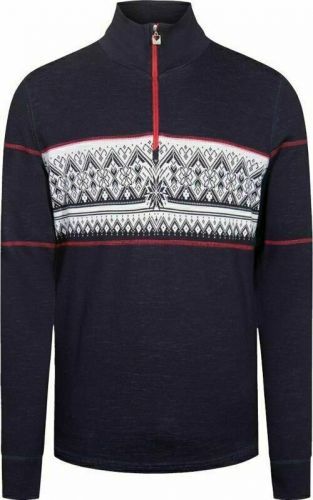 Dale of Norway Moritz Mens Basic Sweater Navy/White/Raspberry L