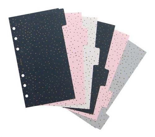 Filofax Rozřazovače pro diář a clipbook Confetti, osobní