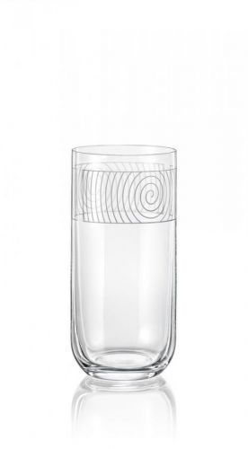 Crystalex sklenice na nealko nápoje geometrické tvary UMA 440 ml 6KS