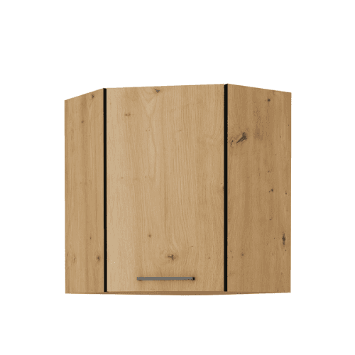 Horní skříňka rohová MONRO 60/60 GN-72 1F dub artisan Tempo Kondela